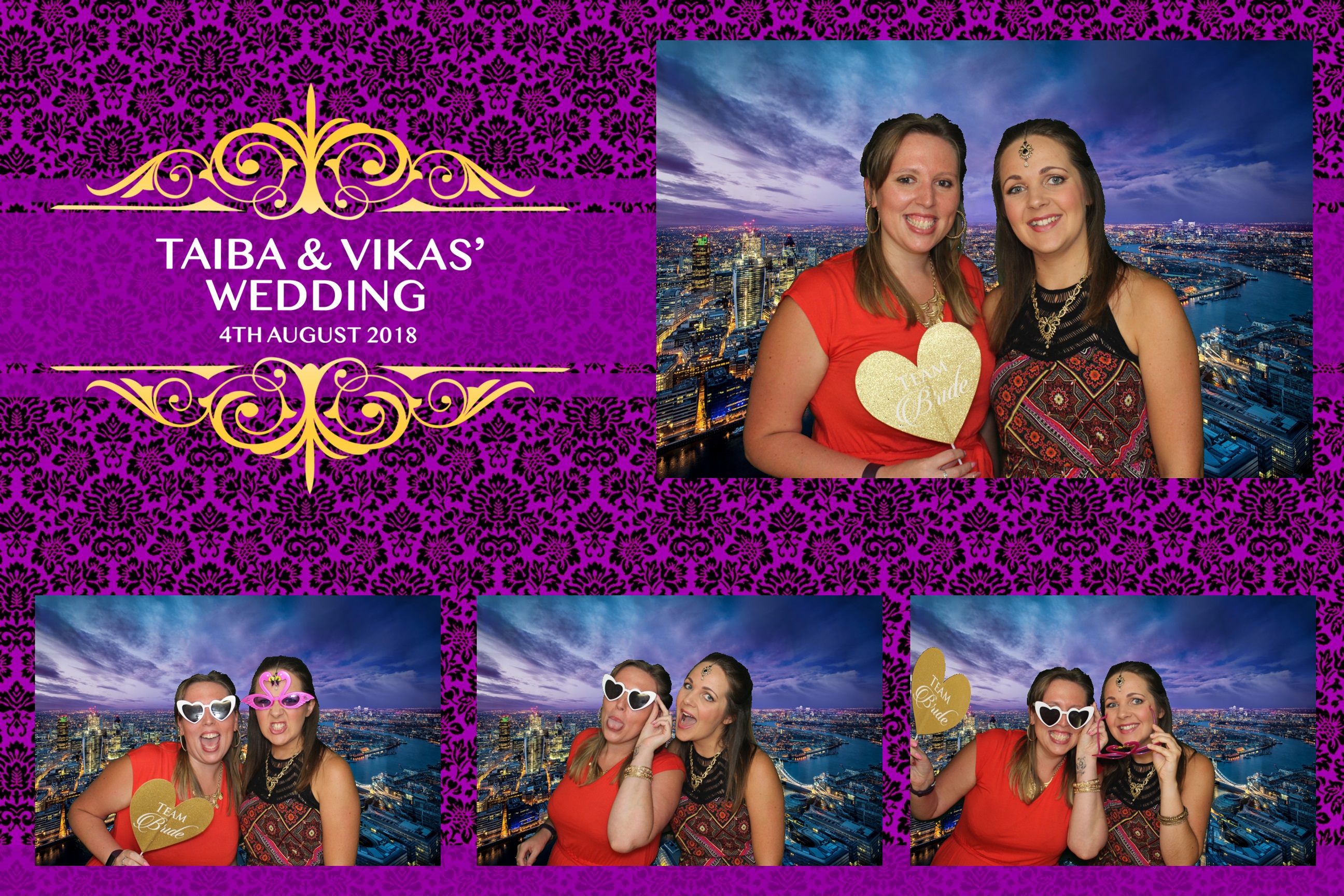 Taiba & Vikas | View more photos from the event at images.mobile-photo-booth.com/u/MobilePhotoBoothUK/Taiba-Vikas